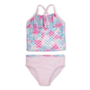 NWT Wonder Nation Baby Toddler Girl Mermaid Tankini Swimsuit Size 2T